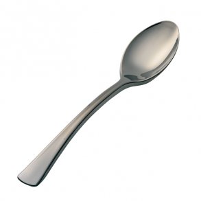 Plastik spiseske, metaliseret, 10 stk.