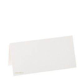 Bordkort/Glaskort - Hvid