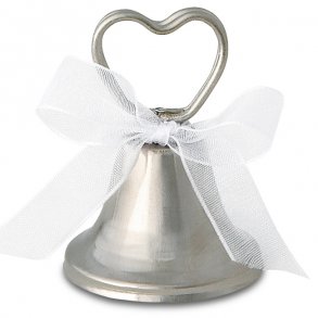 Bordkort holder, bryllupsklokke, 12 stk.