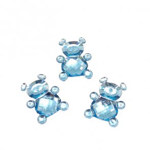 Bamsepynt, 30 stk. lysebl