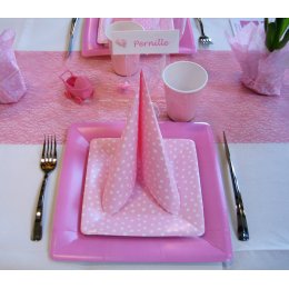 Stickers til invitationer/bordkort - nder, Lyserd