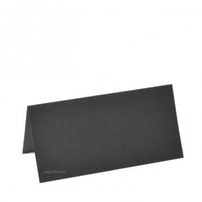 Bordkort/Glaskort - Sort