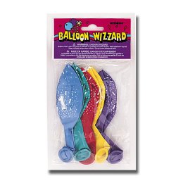 Balloner med 3-tal, blandede farver, 5 stk.