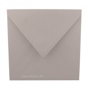 Kuvert, 16,5 x 16,5, hr (gr-brun)